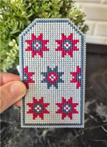 Patriotic Tags - Cute Embroidery by Kate