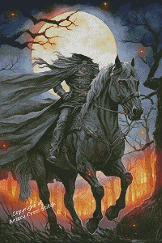 Headless Horseman - Artecy Cross Stitch