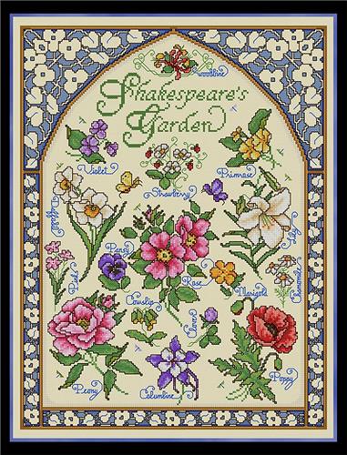 Shakespeare's Garden - Joan Elliott Designs