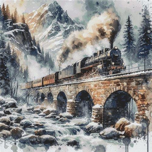 Winter Travels - White Willow Stitching