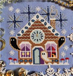 New Year Gingerbread House - Stay Platinum Stitchery