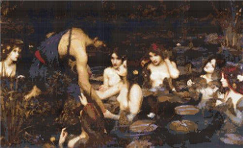 Hylas And The Nymphs - Art of Stitch, The