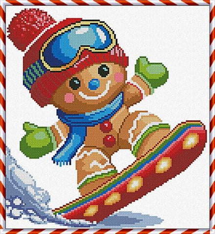 Skier - Alessandra Adelaide Needleworks