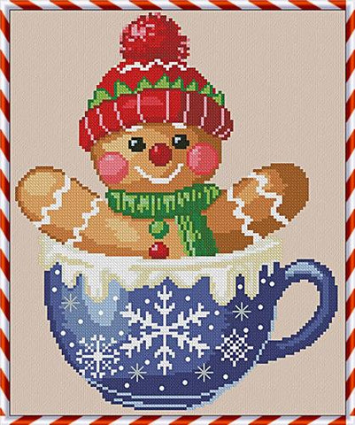 Chocolate Cup - Alessandra Adelaide Needleworks