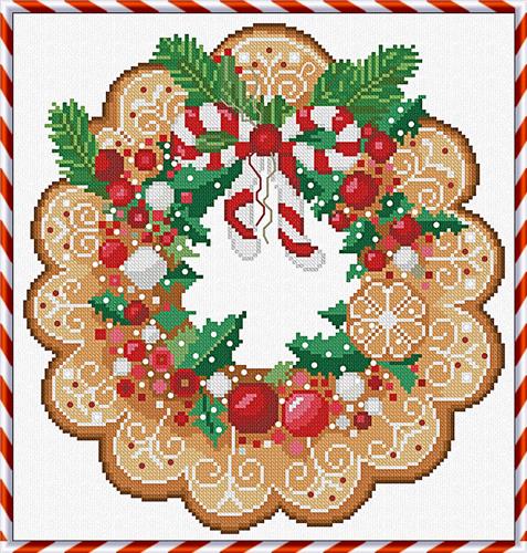 Sweet Wreath - Alessandra Adelaide Needleworks