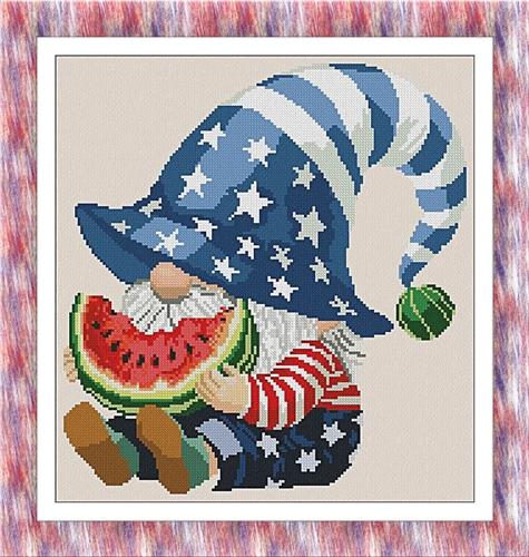 Watermelon's Season - Alessandra Adelaide Needleworks