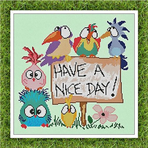 Have A Nice Day - Alessandra Adelaide Needleworks