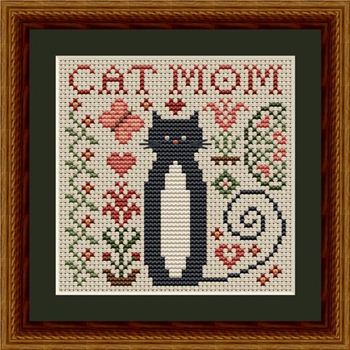 Cat Tales Collection: Cat Mom - Happiness Is  HeartMade