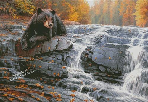 Bearly Time (Large) - Artecy Cross Stitch