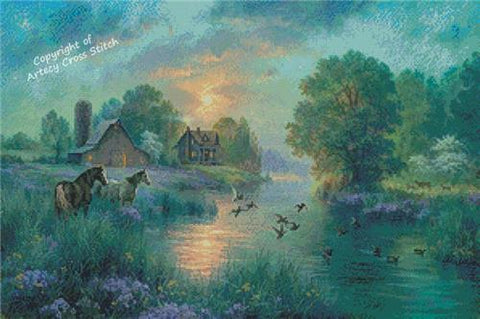 Summer Moon - Artecy Cross Stitch
