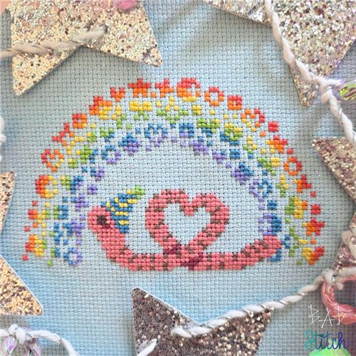 Birthday Worm - BAD Stitch