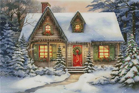 Winter Christmas (Large) - Artecy Cross Stitch