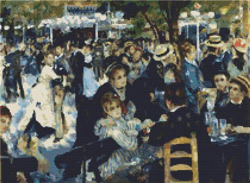 Dance At Le Moulin De La Galette - Art of Stitch, The