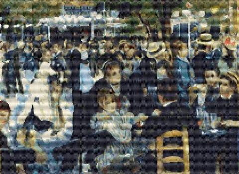 Dance At Le Moulin De La Galette - Art of Stitch, The