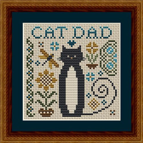 Cat Tales Collection: Cat Dad - Happiness Is  HeartMade