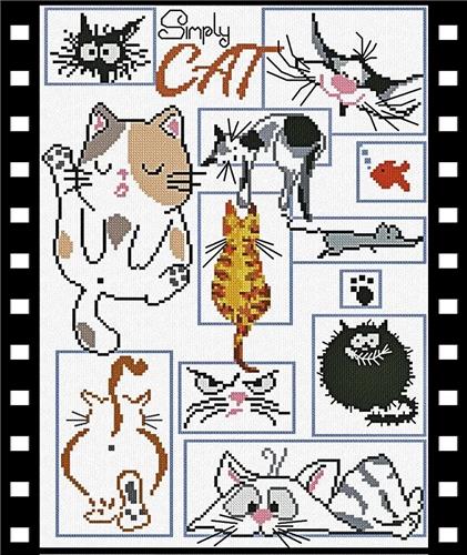 Simply Cat - Alessandra Adelaide Needleworks