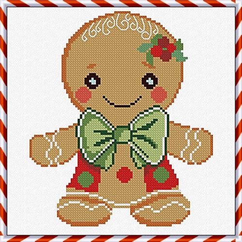 Baby Gingerbread - Alessandra Adelaide Needleworks