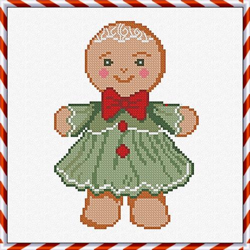 Lady Gingerbread - Alessandra Adelaide Needleworks