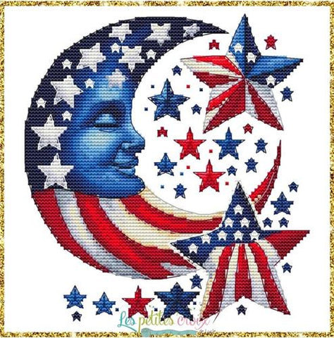 Patriotic Moon - Les Petites Croix De Lucie