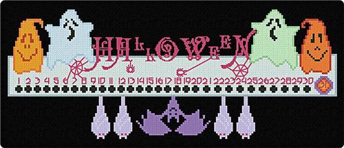 Halloween Countdown - Alessandra Adelaide Needleworks