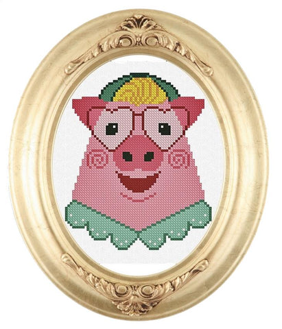 Felice (Young Piggy) - Alessandra Adelaide Needleworks