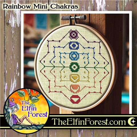 Rainbow Mini-Chakras - The Elfin Forest