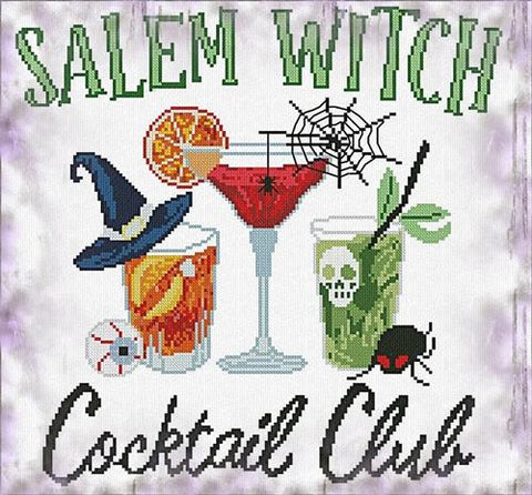 Salem Witch Cocktail Club - Alessandra Adelaide Needleworks