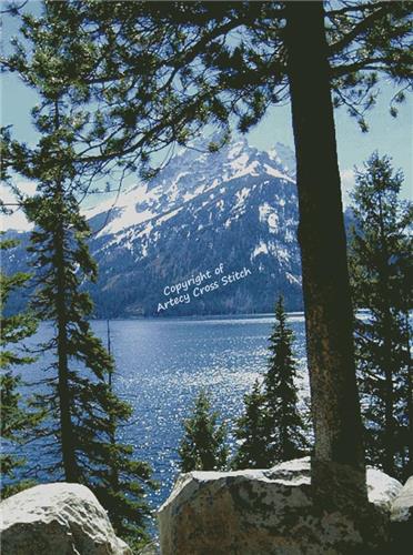 Jenny Lake (Large)  - Artecy Cross Stitch