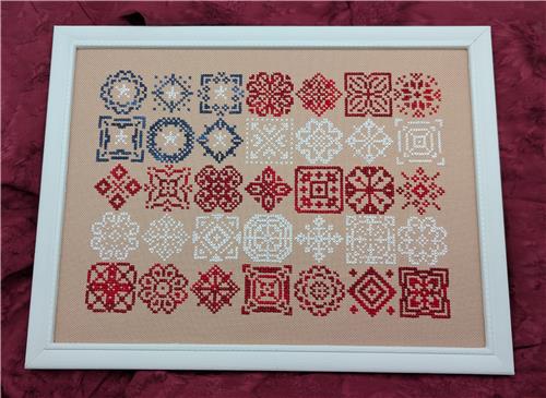American Flag Motif Sampler - Keb Studio Creations