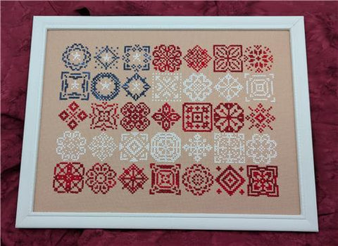 American Flag Motif Sampler - Keb Studio Creations