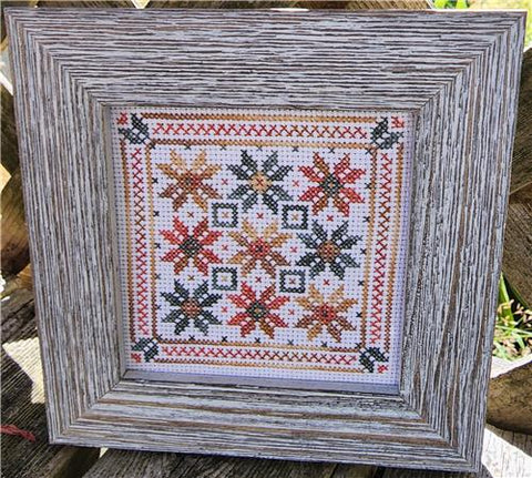 Autumn Garden Quilt - Cobweb and Rose