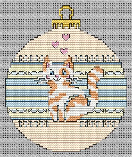 Kitty Ornament - Artists Alley