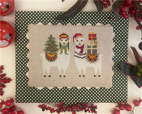 Christmas Llamas - Twin Peak Primitives
