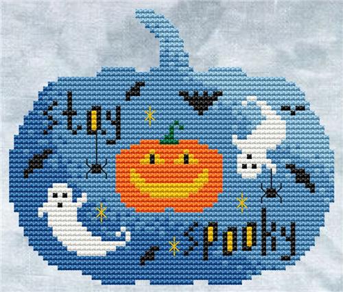 Stay Spooky - Cute Embroidery by Kate