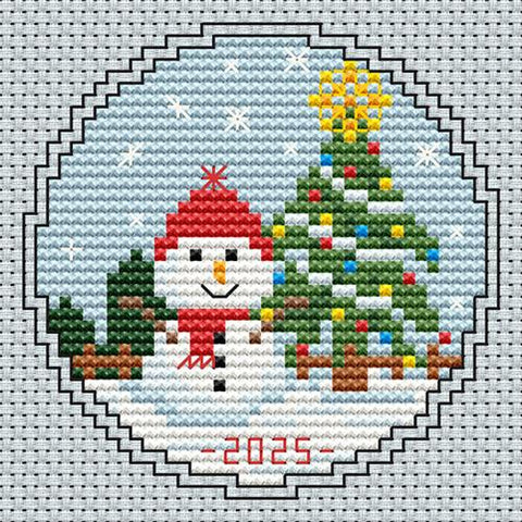 2025 Snowman Ornament - Artists Alley