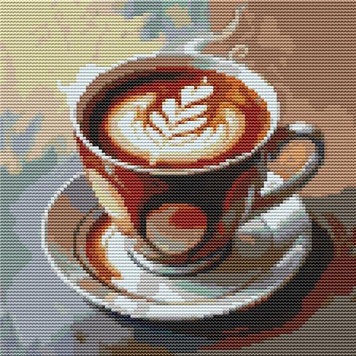 Latte Art (Mini Chart) - Art of Stitch, The