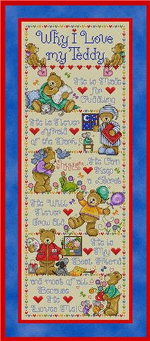 Why I Love My Teddy - Joan Elliott Designs