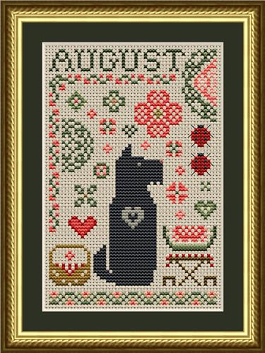 Dog Days: Scottie August Dog - Happiness Is  HeartMade