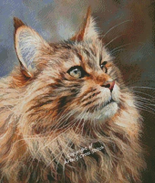Mini Maine Coon - Artecy Cross Stitch