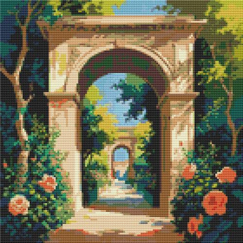 Through The Garden Arch - Art of Stitch, The