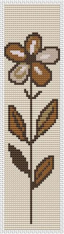 Floral Motif Bookmark - Art of Stitch, The
