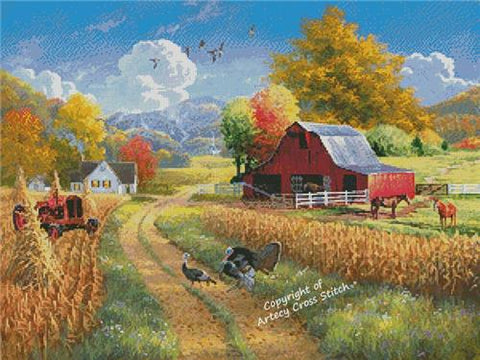 Season To Be Thankful - Artecy Cross Stitch