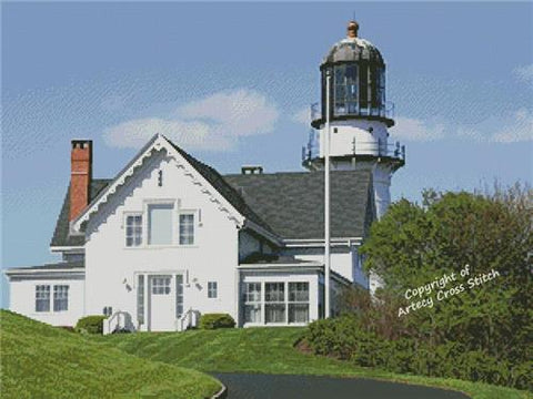 Cape Elizabeth Lighthouse - Artecy Cross Stitch