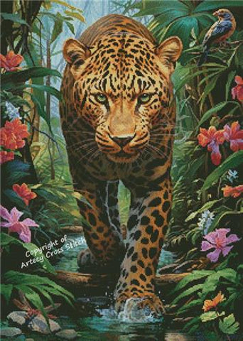 Mysterious Leopard - Artecy Cross Stitch