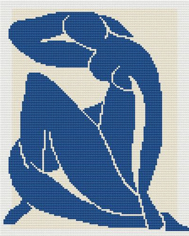 Blue Nude II - Art of Stitch, The