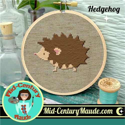 Hedgehog - Mid Century Maude