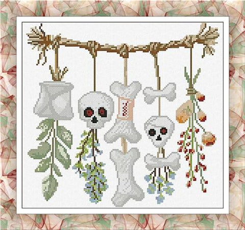 Halloween Windbell - Alessandra Adelaide Needleworks
