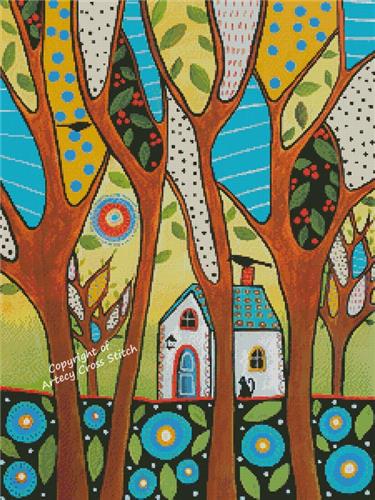 Whispering Trees - Artecy Cross Stitch