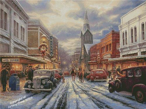 The Warmth Of Small Town Living (Large) - Artecy Cross Stitch