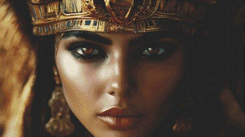 Egyptian Beauty - White Willow Stitching